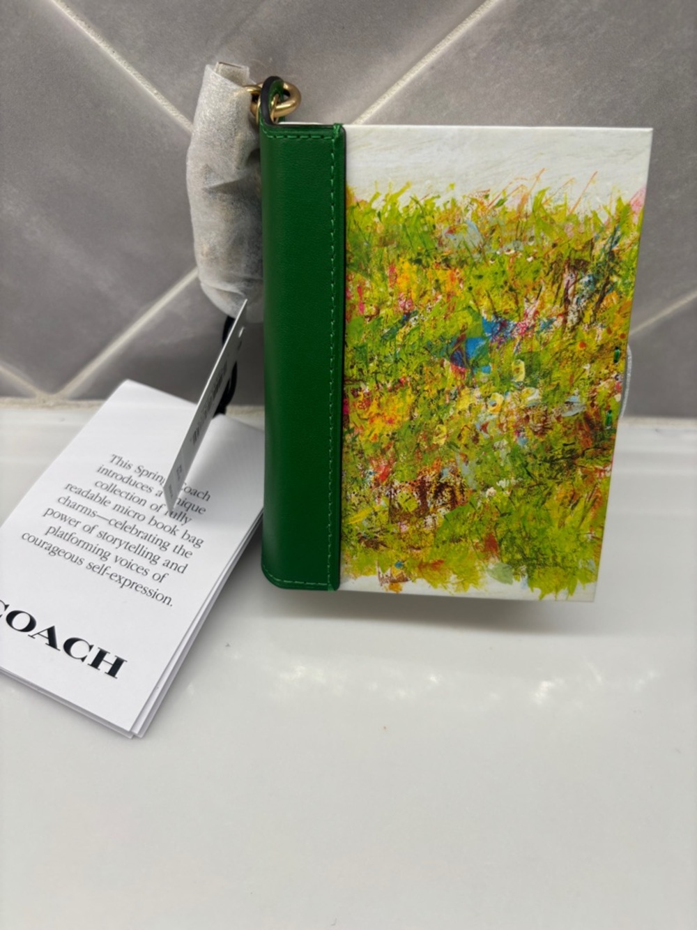 Coach Japanese Book Charm Honeybees and Distant Thunder